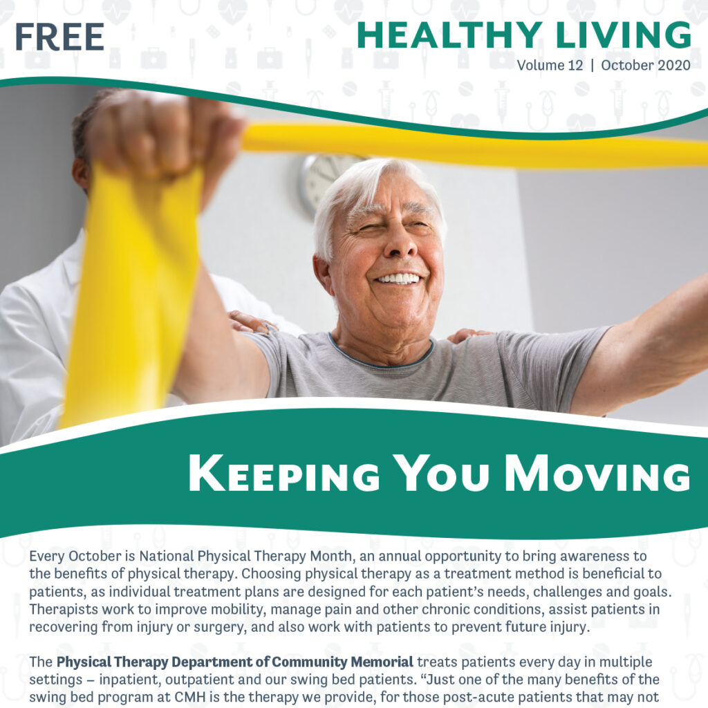 October 2020 Healthy Living Newsletter Cover