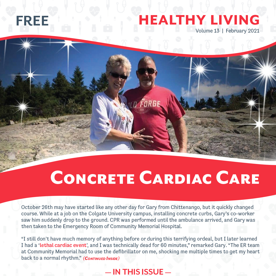 February 2021 Healthy Living Newsletter Cover