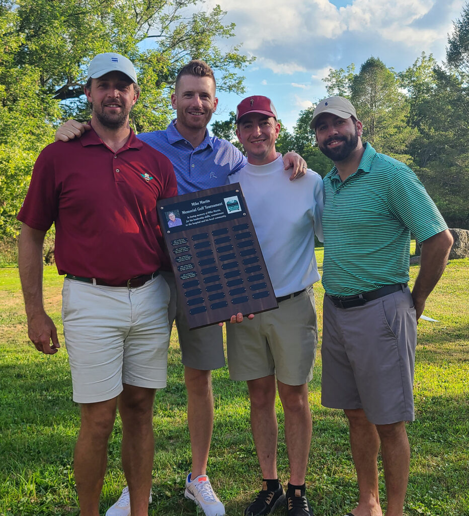 Golf tournament winners