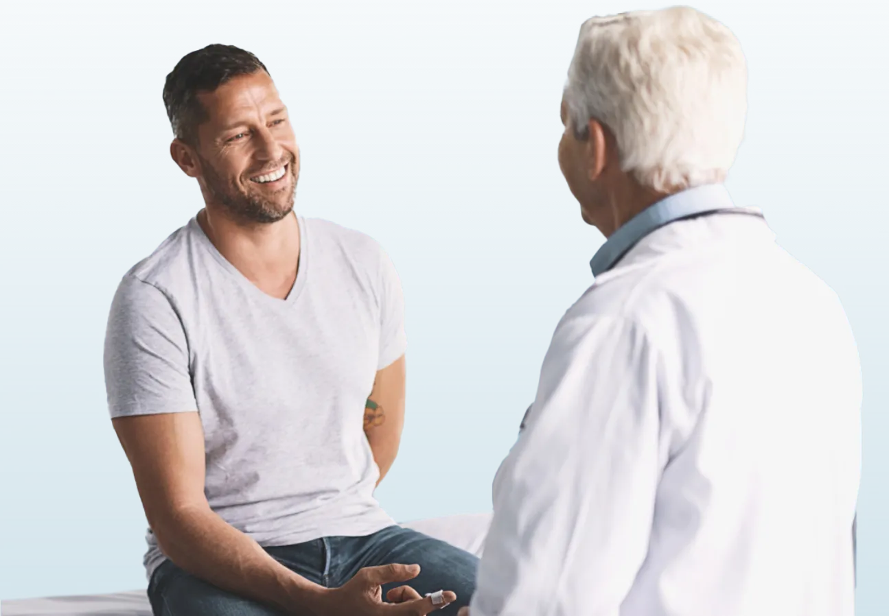 doctor:patient doctor and patient