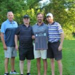 Golf tournament winners at Community memorial hospital fundraiser
