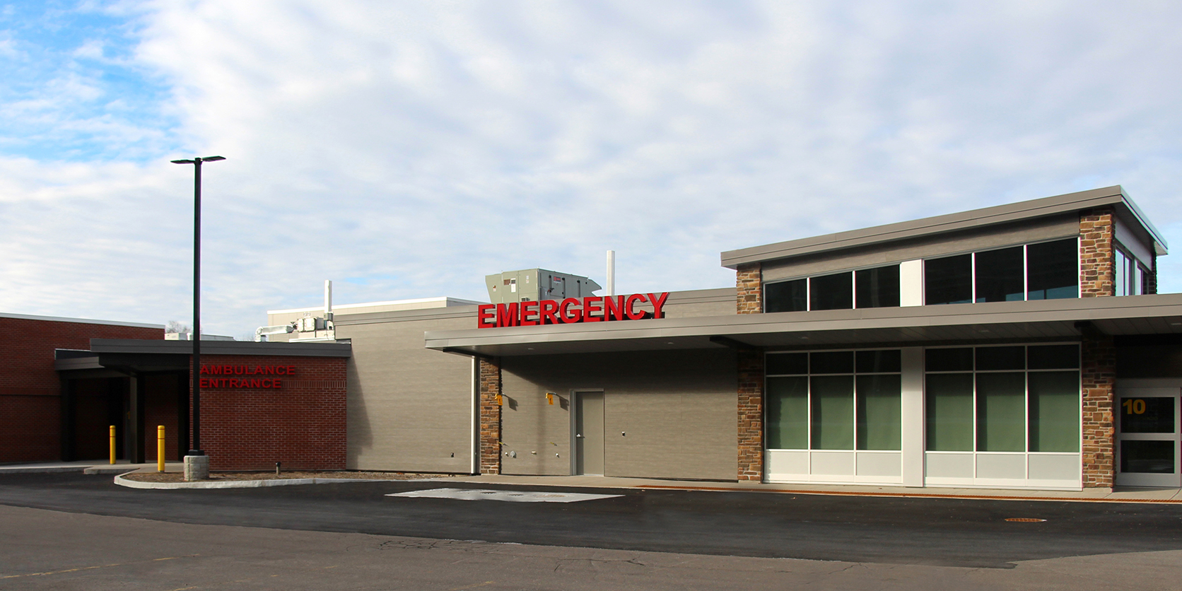 Emergency services facility at Community Memorial Hospital in Hamilton, NY
