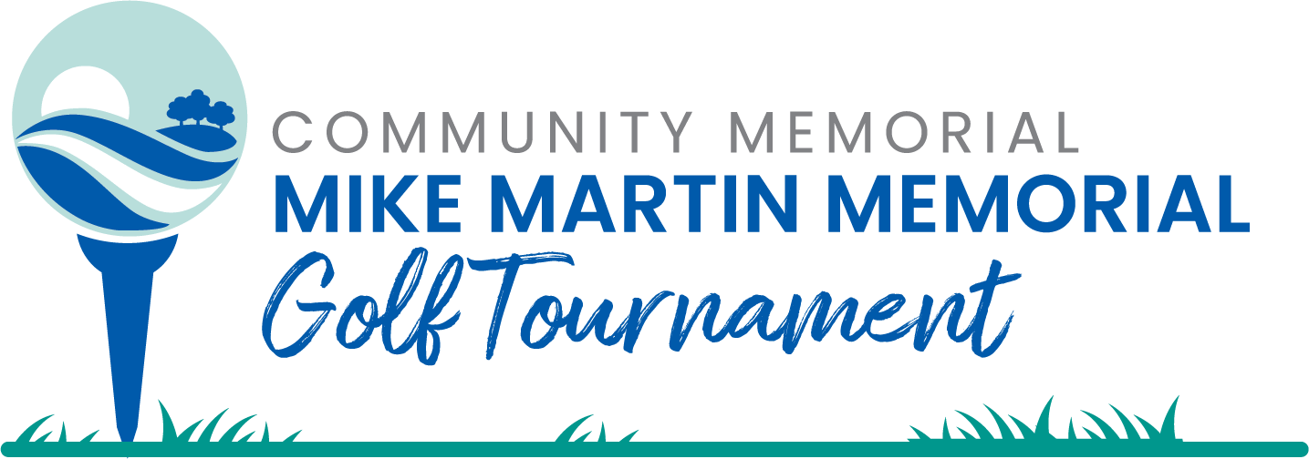 Community Memorial, Mike Martin Memorial, Golf Tournament Logo.