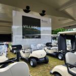 Village Wine & Spirits Golf Cart Sign