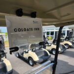 Colgate Inn Golf Cart Sign