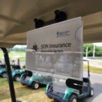 SDN Insurance Golf Cart Sign