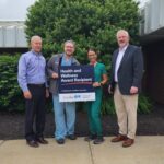 Image of CMH Surgical Team receiving an award